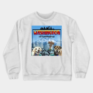 2 Traveling Dogs - Washington Crewneck Sweatshirt